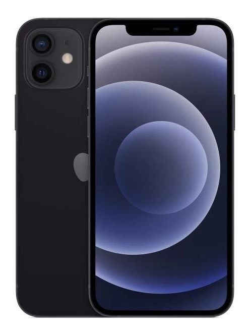 Apple használt iPhone 12 64GB Fekete mobiltelefon