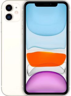 Apple használt iPhone 11 64GB Fehér mobiltelefon