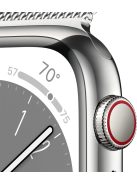 Apple Watch S8 45mm Silver Stainless Steel (A+) használt okosóra