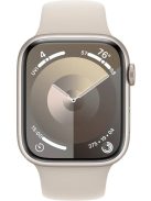 Apple Watch S9 45mm Starlight Alu.Starlight Sport Band GPS M/L okosóra