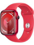 Apple Watch S9 45mm Red Alu. Red Sport Band S/M GPS okosóra