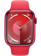 Apple Watch S9 45mm Red Alu. Red Sport Band S/M GPS okosóra