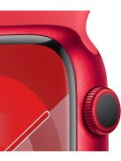 Apple Watch S9 45mm Red Alu. Red Sport Band S/M GPS okosóra