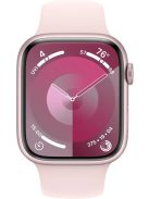 Apple Watch S9 45mm Pink Alu.Pink Sport Band M/L GPS okosóra