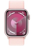 Apple Watch S9 41mm Pink Alu. Pink Sport Loop GPS okosóra