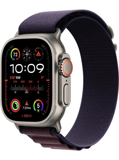 Apple Watch Ultra 2 49mm Titanium  Indigo Alpine Loop S okosóra