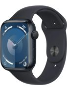 Apple Watch S9 45mm Midnight Alu. Midnight Sport Band M/L okosóra