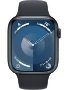 Apple Watch S9 45mm Midnight Alu. Midnight Sport Band M/L okosóra