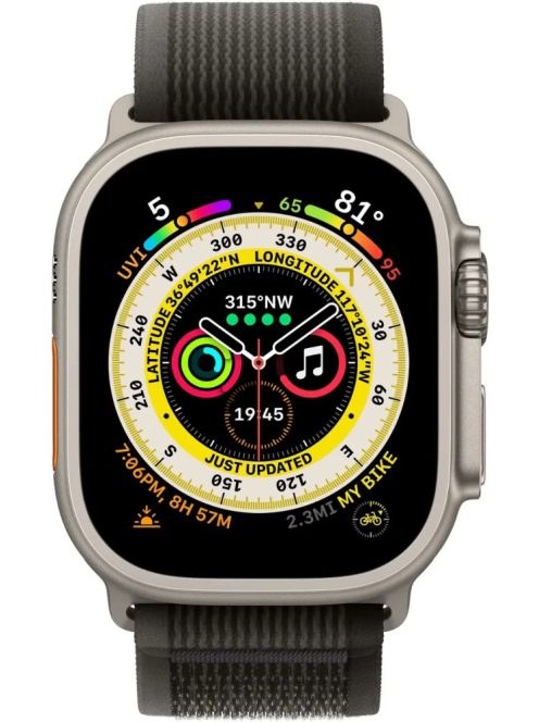 Apple Watch Ultra 49mm Cellular Titanium Midnight Ocean Band (A+) használt okosóra