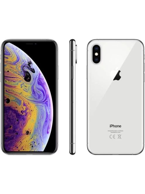 Apple használt iPhone Xs 64GB Silver Face ID hibás mobiltelefon