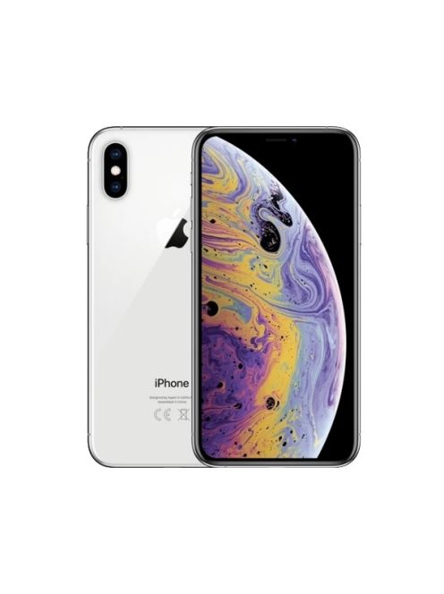 Apple használt iPhone XS 64GB Silver mobiltelefon