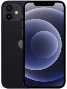 Apple használt iPhone 12 128GB Fekete mobiltelefon