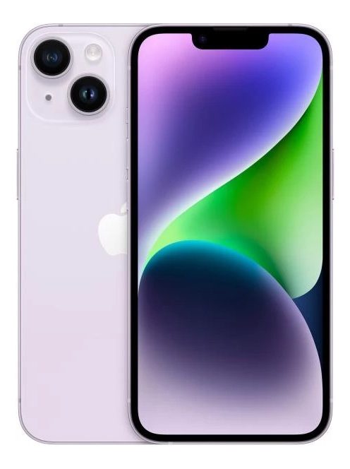 Apple használt iPhone 14 128GB Lila mobiltelefon