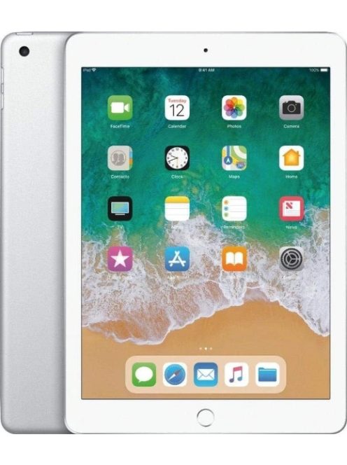 Apple iPad 9.7 (2017) Wi-Fi+Cellular 32GB Ezüst (A) használt tablet