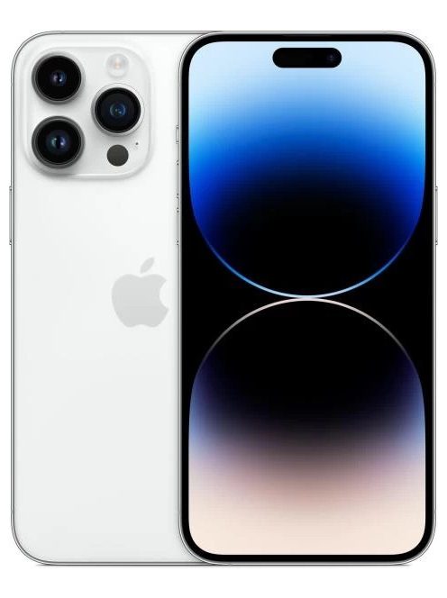 Apple használt iPhone 14 Pro Max 128GB Ezüst mobiltelefon