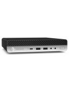 HP ProDesk 600 G4 DM / i5-8500T / 8GB / 256 NVME / Integrált / A /  használt PC