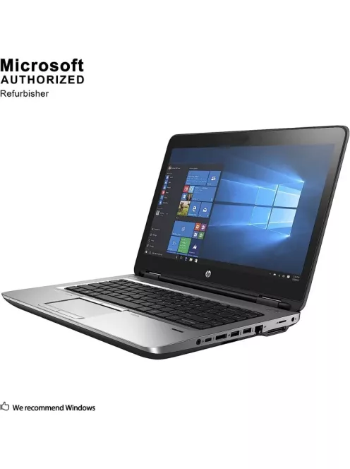 HP ProBook 640 G3 / i5-7300U / 8GB / 240 SSD / CAM / FHD / US / Integrált / B /  használt laptop