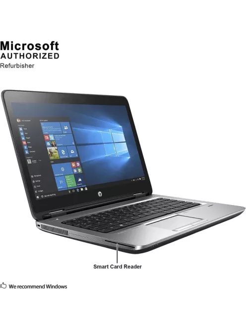 HP ProBook 640 G3 / i5-7300U / 8GB / 240 SSD / CAM / FHD / US / Integrált / B /  használt laptop