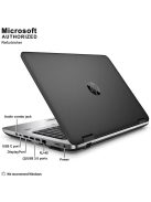 HP ProBook 640 G3 / i5-7300U / 8GB / 256 SSD / CAM / FHD / US / Integrált / B /  használt laptop