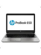 HP ProBook 650 G1 / i5-4210M / 4GB / 500 HDD / CAM / FHD / US / Integrált / B /  használt laptop