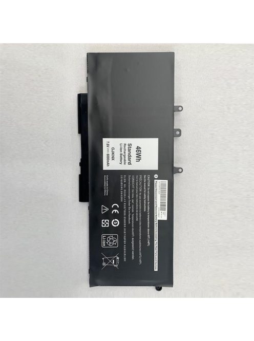 Dell E5280 E5480 E5580 7.6V 6000mAh utángyártott laptop akkumulátor