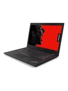 Lenovo ThinkPad L480 / i5-8350U / 8GB / 256 NVME / CAM / HD / EU / Integrált / B /  használt laptop