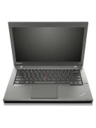 Lenovo ThinkPad T440 / i5-4300U / 4GB / 256 SSD / CAM / HD / HU / Integrált / B /  használt laptop