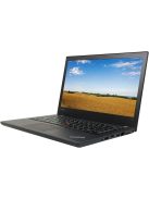 Lenovo ThinkPad T470 / i5-6300U / 16GB / 180 SSD / CAM / FHD / HU / Integrált / B / használt laptop új akkumulátorral