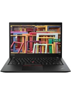   Lenovo ThinkPad T490s / i7-8565U / 8GB / 256 NVME / CAM / FHD / US / Integrált / A /  használt laptop