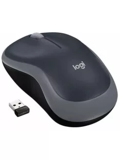   LOGITECH Egér - M185 Vezeték Nélküli Optikai Nano, Szürke
