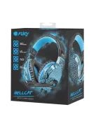 FURY Fejhallgató HELLCAT Gaming, Mikrofon