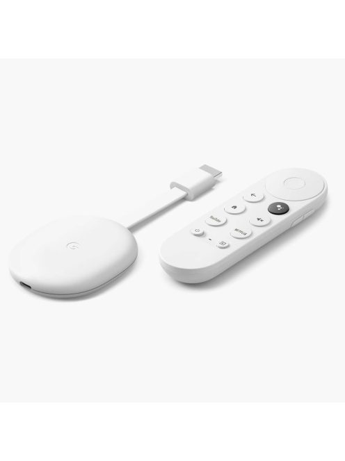 Google Chromecast 4K + Google TV White
