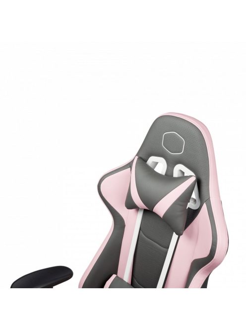 Cooler Master Caliber R1 Gaming Chair Pink/Grey