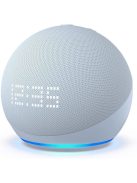 Amazon Echo Dot 5 Smart speaker with clock and Alexa Cloud Blue