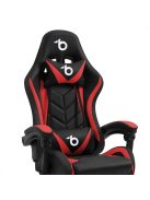 Delight BMD1115RD Gaming Chair Black/Red