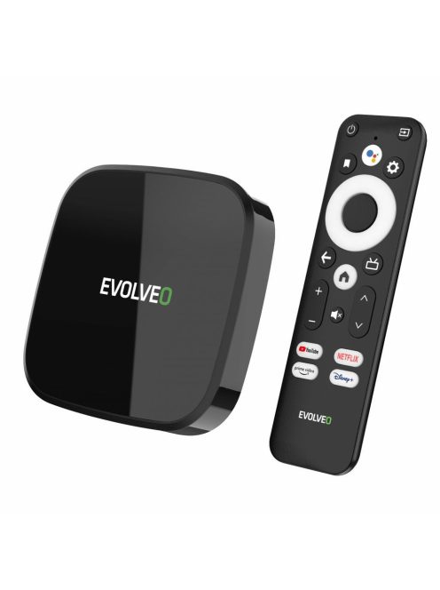 Evolveo MultiMedia Box A4, 4k Ultra HD 32GB Android 11