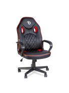 Delight BMD1116RD Gaming Chair Black/Red