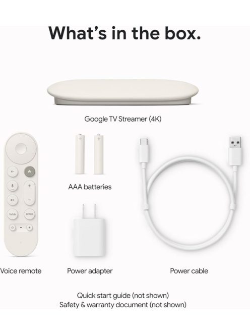 Google TV Streamer (4K) (2024) White