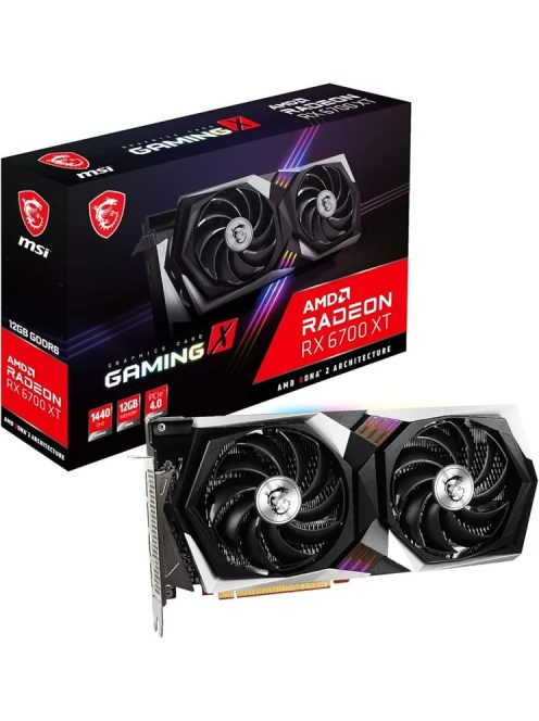 MSI Radeon RX 6700 XT GAMING X 12GB használt videokártya