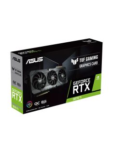   ASUS nVidia RTX 3070 Ti TUF Gaming OC 8GB használt videókártya