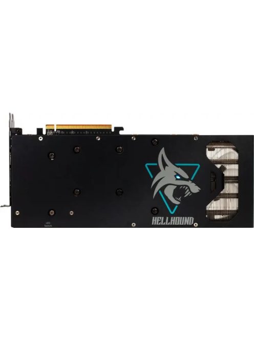 PowerColor Hellhound RX 6700 XT 12GB használt videokártya