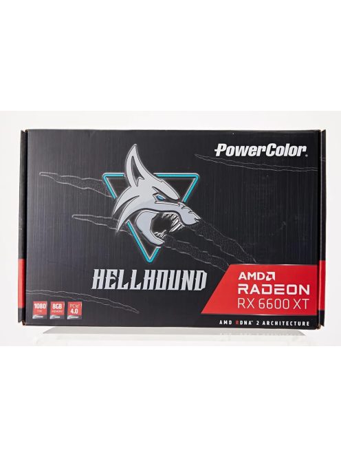 PowerColor AMD Radeon RX 6600 XT HellHound 8GB használt videókártya