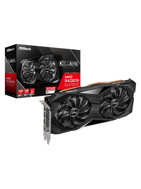 AsRock RX 6700 XT Challenger D 12GB használt videokártya