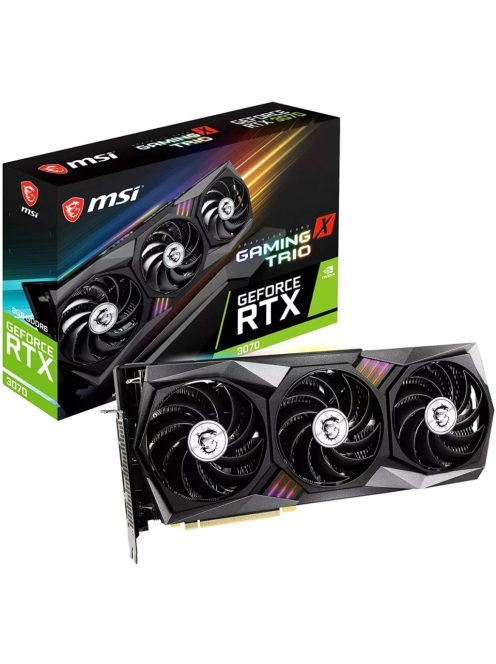 MSI RTX 3070 GAMING X TRIO 8GB használt videokártya