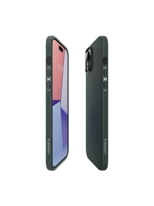 Spigen Liquid Air Apple iPhone 16 tok Abyss Green, zöld