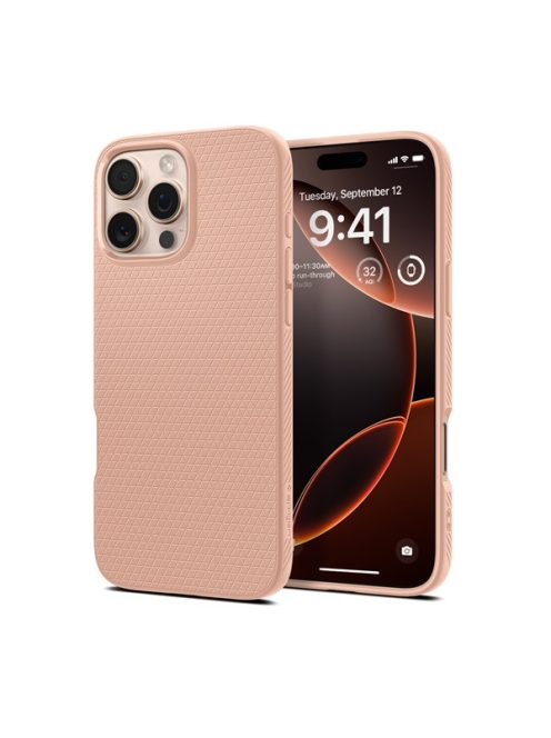 Spigen Liquid Air Apple iPhone 16 Pro tok, Rose Titanium, rozéarany