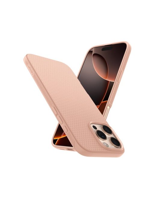 Spigen Liquid Air Apple iPhone 16 Pro tok, Rose Titanium, rozéarany