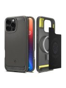 Spigen Rugged Armor MagFit Apple iPhone 16 Pro tok, szürke