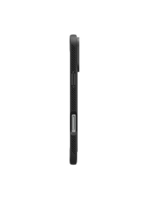 Spigen Rugged Armor MagFit Apple iPhone 16 Pro tok, Matte Black, fekete