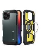 Spigen Tough Armor MagFit Apple iPhone 16 Pro tok, Tough Armor MagSafe, zöld